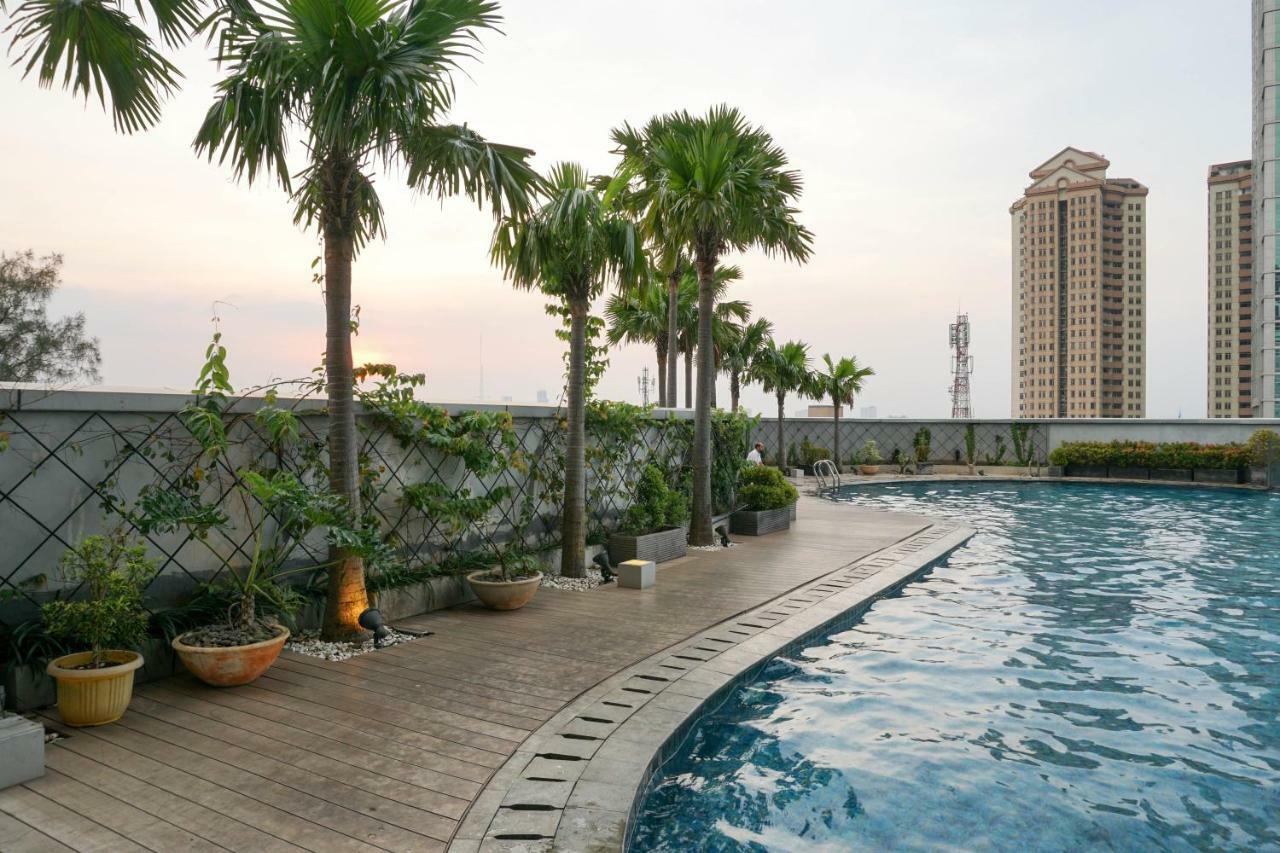 Tranquil 1Br Gp Plaza Apartment By Travelio Jakarta Exterior photo